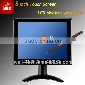 8 Inch Monitor for Computer, Touch Screen Monitor, 8 Inch Computer Monitor With VGA BNC AV thumbnail-1