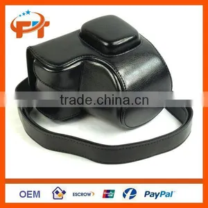 New Fashion Pu Leather Camera Bag for NEX5R NEX5T 16-50mm Lens thumbnail-6