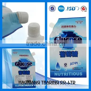 Custom Printed Spout Bag For Home Use Purpose Made in China,Hot Sale Spout Juice Drink Pouch thumbnail-1