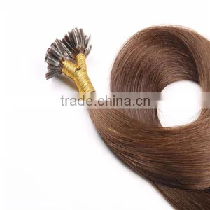 Wholesale Price Remy Italian Keratin Double Drawn Pre Bonded Hair Extension thumbnail-4