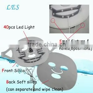 Hot Sales Blue Yellow Red Led Light Skin Care Facial Mask thumbnail-4