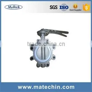 OEM Precision Sanitary Stainless Steel Pneumatic Actuator Butterfly Valve Dn10-200 thumbnail-1