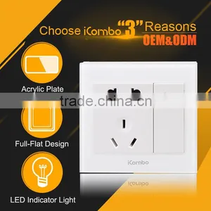13 Amp Switched Wall 1 Gang Fuse Data Pin Socket Wall Socket Light Socket Protector thumbnail-1