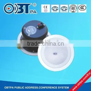 OBT-809T Made in China Iron Ceiling Speaker/sound System for PA System thumbnail-1