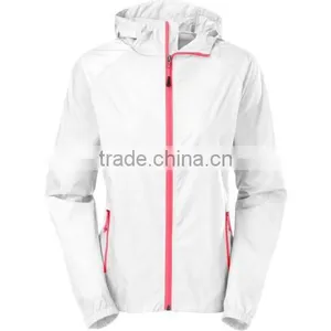 Women Nylon Windbreaker Jackets thumbnail-1