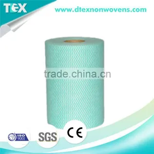 Spunlace Nonwoven 10% Viscose 90% Polyester Cleanroom Wipes thumbnail-2