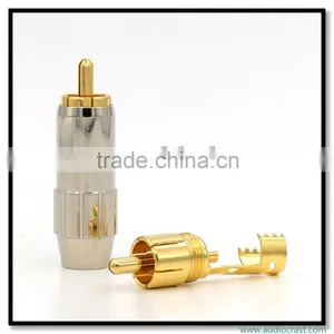 New RCA Jack Connector Flat 8mm Connector thumbnail-3