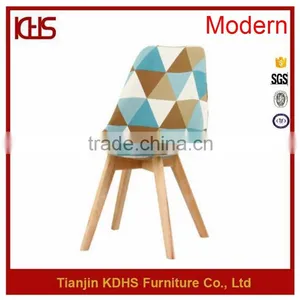 Factory Direct Sale New Fabric With Pattern Wooden Leisure Chair For Sale thumbnail-3