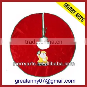 Yiwu Market China Supplier Handmade Cheap Velvet Christmas Tree Skirts 60 thumbnail-1