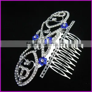 Luxurious Bella's Rhinestone Hair Comb Manufacturers China Supplier BY 1882 thumbnail-1