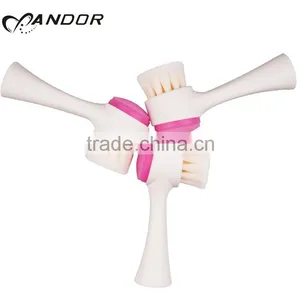 Beauty Needs Facial White ABS Handle Andor Silicone Face Brush thumbnail-3