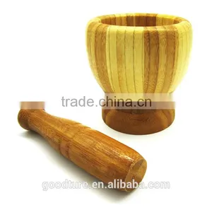 Bamboo Daily Household Utensils Garlic Pounder Daosuan Device thumbnail-4
