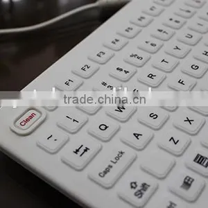 Silicone Coating With Keypad Medical Grade Keyboards thumbnail-2