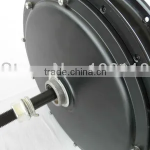 NEW Style,7 Speed+diac Brake,36v500wRear Wheel Electric Bike Conversion Kits With Brushless Gearless Hub Motor thumbnail-2