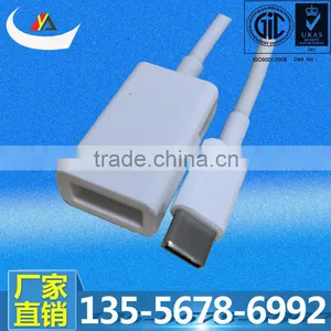 2016 Hot Selling USB 3.1 Type C Male to USB 2.0 Female OTG Cable thumbnail-1