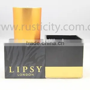 Top Selling Gold Branded Scented Candles Wholesale China thumbnail-1