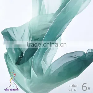 SWEGAL Chinese Silk Belly Dance Fan Veils,belly Dance Face Veil SGBDD14001 thumbnail-1