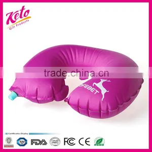 Super Soft TPU Inflatable Travel U Shape Neck Pillow thumbnail-1