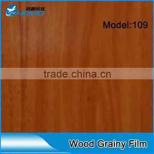China High-quality Wood Grain Lamination Film/ Semi-rigid Pvc Foil/pvc Wooden Grain Film thumbnail-3