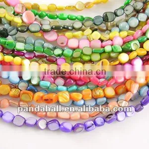 Colored Shell Beads Strings(SHZM004) thumbnail-1
