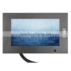 IP65 7" Watertproof Monitor With Resistive Touchscreen thumbnail-1