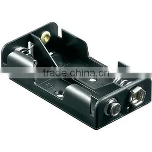 2 * AA Battery Holder With 9v Snap thumbnail-1