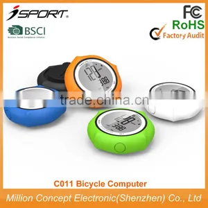 Wireless Bicycle Computer Waterproof Large LCD Display Shows Speed Distance Calorie Time thumbnail-1