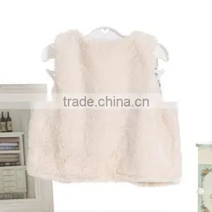 Children's Fur Vests, Baby Cute Vest Comfortable Vest thumbnail-4