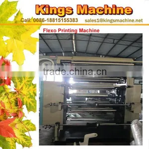 6 Color High Speed Flexo Printing Machinery(Ruian Kings Brand) thumbnail-1