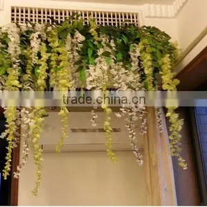 Wedding Decoration Artificial Fabric Orchid Flowers Wisteria thumbnail-3