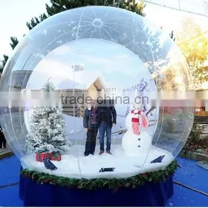 Inflatable Clear Bubble Tent for Sale,Giant Inflatable Snow Globe thumbnail-1