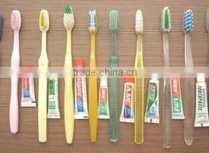 Wholesale Cheap Hotel Toothbrush With Toothpaste Different Toothbrush thumbnail-1