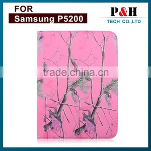 Factory Wholesale! 360 Rotating Leather Case Hot Selling for Samsung P5200 thumbnail-3