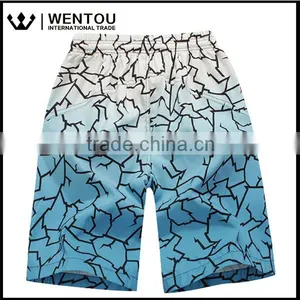 2016 Summer Fashion New Korean Style Loose Beach Plus Size Board Shorts For Men thumbnail-4