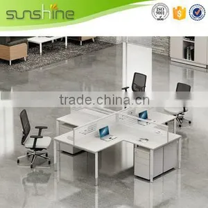 Made in Guangzhou China Hot Sell Clover Office Partition thumbnail-1