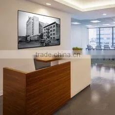Custom Modern High-End Office Furniture Of Office Counter Design thumbnail-1