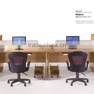 Two Clusters Office Desk Workstation for Small Office thumbnail-6