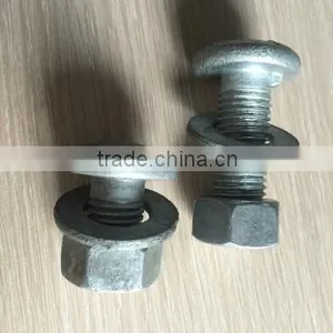 Round Head Bolts HDG Finish thumbnail-6
