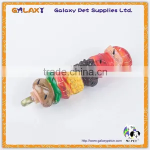 VT4070 Food Themed Vinyl Squeaky Toys Hamburger Hot Dog Pizza Steak Dog Toys thumbnail-5