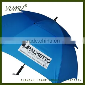 Large Promotional Golf Umbrella With Venting on Top thumbnail-1