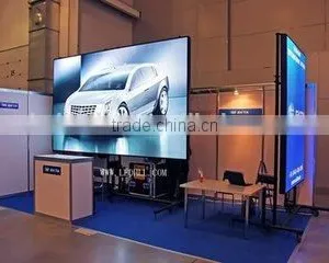 Super Bright SMD LED Display Screen IP43 Waterproof P7.62 RGB Superior Radiating For Stage Background thumbnail-1