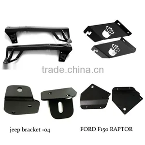 Aluminum Head Light Chrome Headlight Bracket Side Mount Led Light Bar Headlight Mount Brackets thumbnail-5