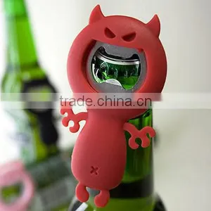Silicone Evil Shaped Bottle Opener thumbnail-1