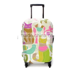 Luckiplus Fine Designed Luggage Cover Spandex Elastic Trolley Case Cover thumbnail-3