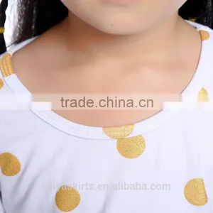 2016 Wholesale Children's Boutique Clothing Fancy Frock Design for Baby Girl thumbnail-3