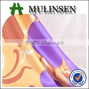 Mulinsen 2015 Printed Flower 100 Polyest Hot Woman Sleepwear Satin thumbnail-1