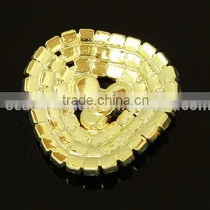 Fashional Golden Shank Rhinestone Button for Apparel RNK197J thumbnail-4