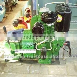 10 HP PETER TYPE MARINE DIESEL ENGINE WITH CLUTCH thumbnail-1