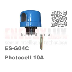 ES-G04 Electronic Twist-lock Photocontrol Outdoor Photocell Switches/ 12V LED Switch/12V Light Sensor Switch thumbnail-1