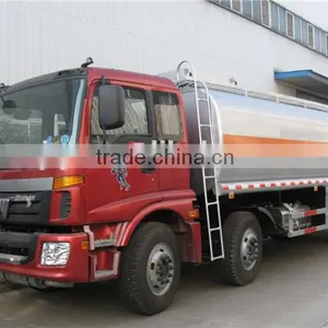 Aumen Auman 3 Axles Oil Truck 26000 Lit Litres Literes Fuel Tank Truck Sale in Russia thumbnail-2